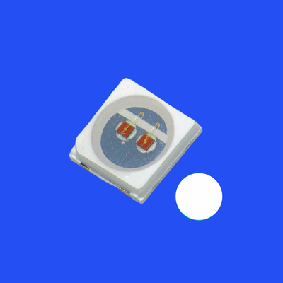 SMD3030 3.0x3.0mm اللون الأبيض 6000-6500K 10-12LM 120 درجة العدسة الواضحة للمياه PCT العصا LED