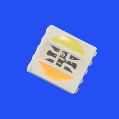 5-في-1 5050 RGBW LED Diode 120 درجة 8Pins عدسة واضحة 1W PCT براكيت SMD RGB LED