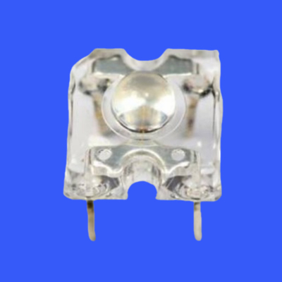0.5W لون أمبر Super Flux Piranha LED حماية رقاقة زينر متكاملة 80deg 5mm LED لإضاءة التحذير والسهم